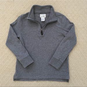 J Crew Crewcuts 3/4 Zip Pullover Size 6/7